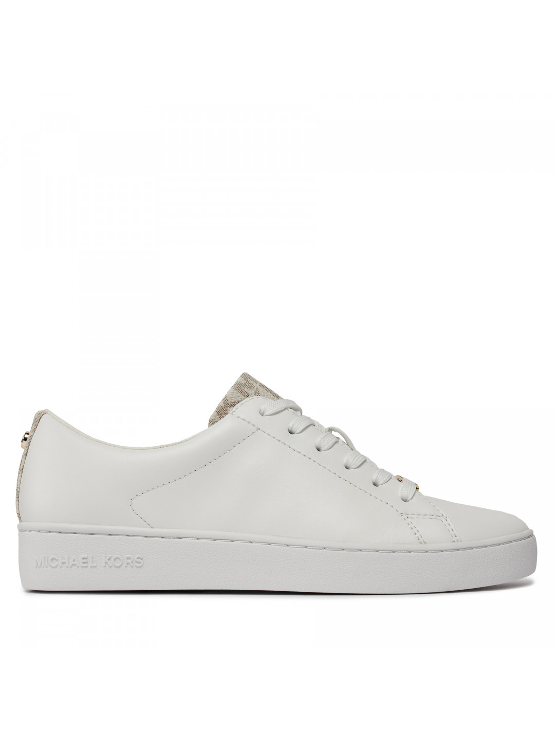 Sneakersy MICHAEL Michael Kors Keaton Lace Up 43R4KTFS2L Écru